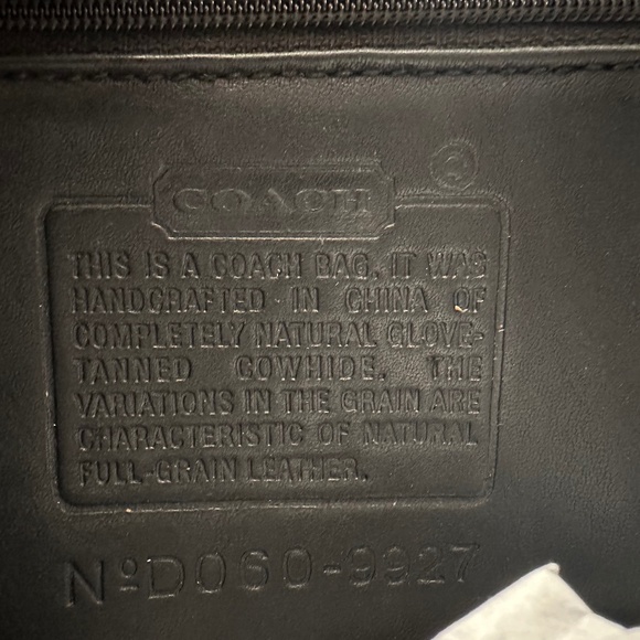 Coach Willis 9927 Black with Nickel Hardware circa 2006 - Picture 3 of 7